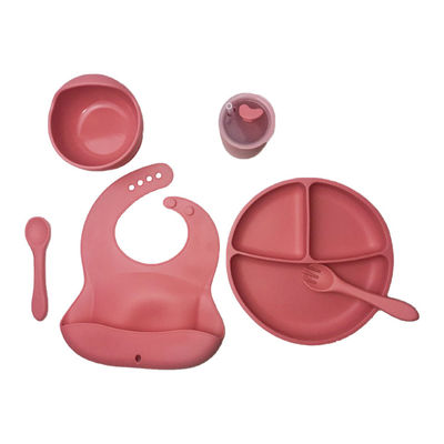 kaufen Modernes Silikon-Baby-einziehender gesetzter Schellfisch und Platte kundengebundener Standard CPSIA CSPA online manufacture