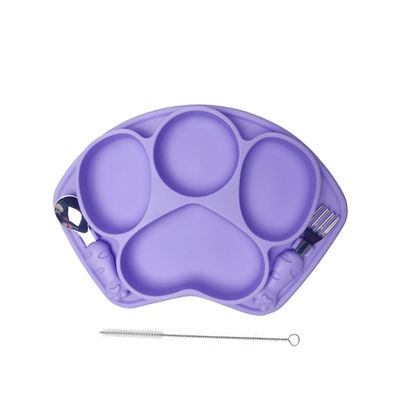 kaufen Stellte freie Saugschüssel Silikon-Baby Bpa Geschirr besonders angefertigt mit Stroh ein online manufacture