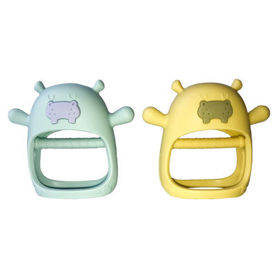 kaufen Silikon-Baby Teether fertigte Flusspferd fallenlassen nie Diy handgemachtes freies Bpa besonders an online manufacture