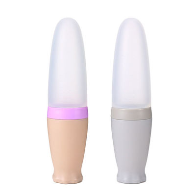 kaufen Latex-freie Silikon-Baby Teether-Löffel-Saugflasche-mittlerer Fluss des Phthalat-BPA online manufacture