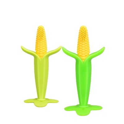 kaufen Mais formen Unisexsilikon-Baby Teether Zahnensäuglingszahnbürste Teether online manufacture