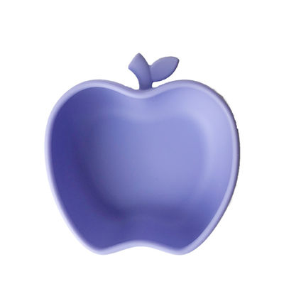 kaufen Selbsttragende Schüssel Eco Saugsilikon-Baby-Tray Apple Shape Food Grades freundlich online manufacture