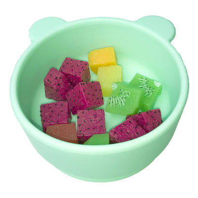 kaufen Bärn-Form-Silikon-Baby-Tray Food Grade Food Feeding-Säuglingssaugplatte online manufacture