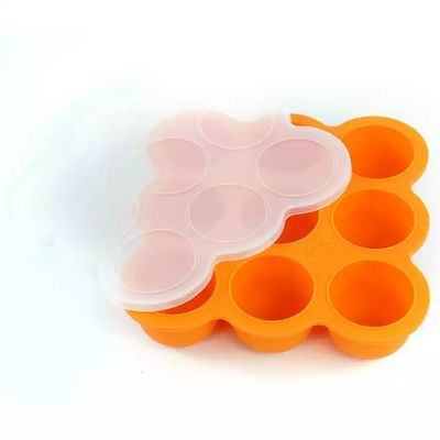 kaufen 9 freier Saugfütterungsplatte Hohlraum-Silikon-Baby-Tray Half Spheres BPA online manufacture