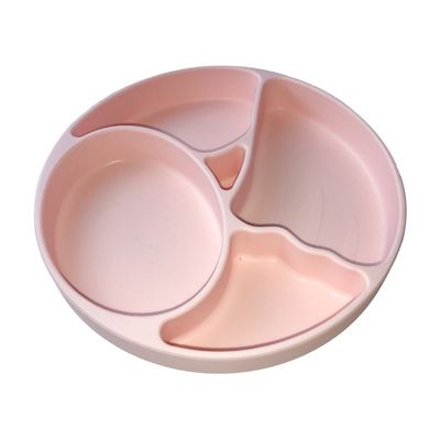 kaufen Kinderbaby-Fütterungssilikon-Platte eingestellt mit Teilern Bpa frei online manufacture