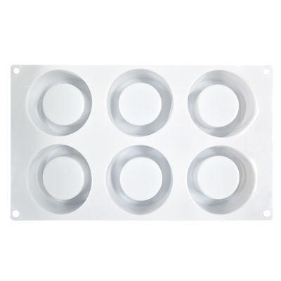 kaufen Kundengebundene Silikon-Kuchen-Form-handgemachte 6 Hohlräume leuchten Form für Backen durch online manufacture