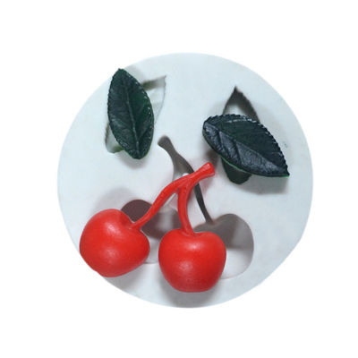 kaufen Cherry Silicone Baking Moulds Bakeware-Haushalts-Fondant für Kuchen-Dekoration online manufacture