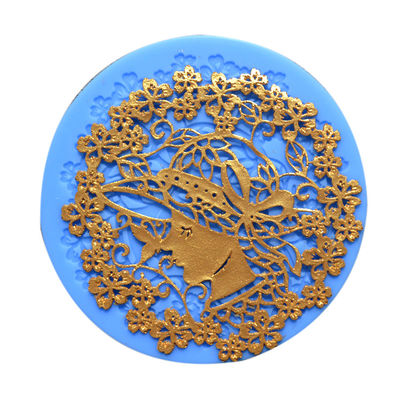 kaufen Handgemachtes Silikon-backende Geräte ringsum Spitze Mat Mold Cake Decorating online manufacture