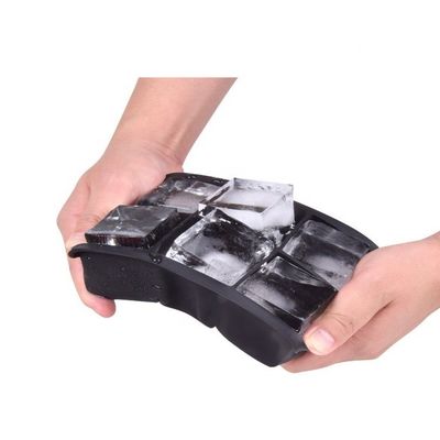 kaufen Silikon-Eis-Würfel-Behälter des Quadrat-3D haften nicht besonders angefertigtes 15.5*11*5cm online manufacture