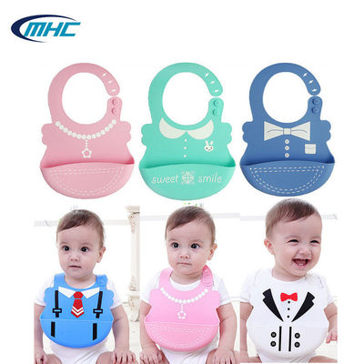 kaufen Kundengebundene freie Schellfische der Baby-Silikon-Schellfisch-Nahrungsmittelgrad-wasserdichte Kleinkind-BPA online manufacture