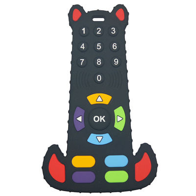 kaufen Freies Silikon-Baby Teether Fernsehfernsteuerungsform-Nahrungsmittelgrad-weiches Zahnenspielzeug BPA online manufacture