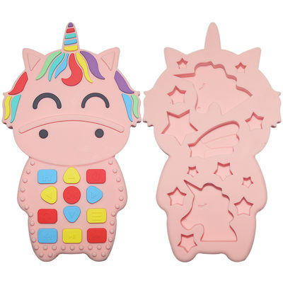 kaufen Kundenspezifische Silikon-Kauen-Toy Silicone Baby Teether For-Zahnenschmerzlinderung online manufacture