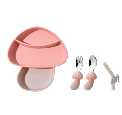 ISO9001 genehmigte Silikon-Baby-einziehenden gesetzten Platten-Pilz, den Karotte freies BPA formen