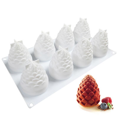 Handgemachtes Diy-Silikon-Kuchen-Form-Kremeis-Silikon-Backen formt kundenspezifische Form 3D