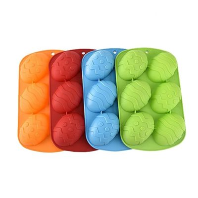 Nahrungsmittelgrad-Kuchen-Silikon formt handgemachtes Easter Egg-geformte Kuchen-Form Diy