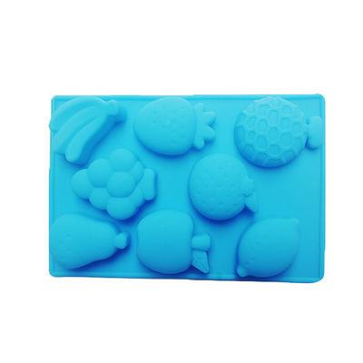 Rechteck-Kuchen-Frucht-geformtes Silikon formt handgemachtes Diy freundliches Eco