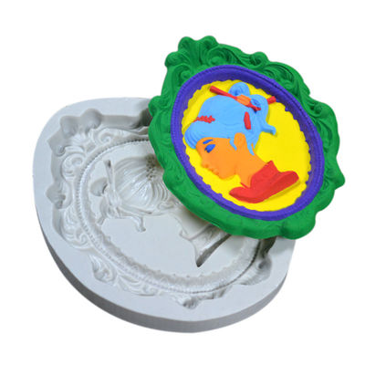 Soemformt Berufssilikon-Backen die geformte Para-Fondant-Frau