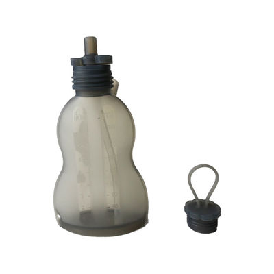Silikon-Produkt-fertigte mittlere Fluss-Silikon-Milch-Speicher-Tasche des Baby-300ml besonders an