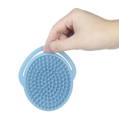Baby-Silikon-Produkte, Nahrungsmittelgrad-Silikon-Haar-Shampoo-Massage-Bürste Eco freundlich