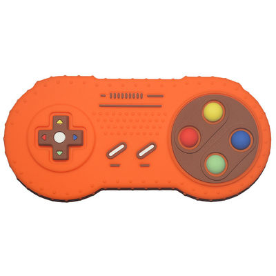 Fernfernsehkontrolleur Gamepad Custom Silicone Teether Toy Shaped For Toddler