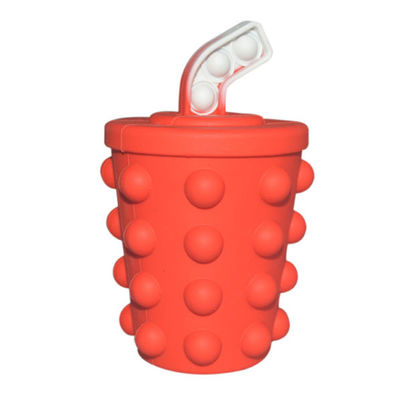 Stoß-Blasen-beunruhigen Squishy Druck-Bälle Spielwaren, Silikon-Pressungs-Ball-Unruhe-Spielzeug