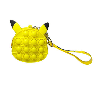 Mini Soft Wallet Kid Gift-Reißverschluss-Nagetier-Pionier-Silikon-Münzen-Geldbeutel-multi Funktion