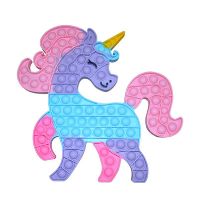 Unicorn Penguin Desktop Puzzle Kids-Silikon-pädagogische Spielwaren-Dekompressions-Presse
