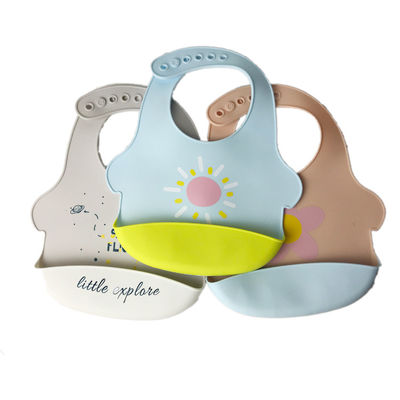Ergonomisches Silikon-Baby-einziehender gesetzter Leichtgewichtler fertigte Logo Printed Soft besonders an