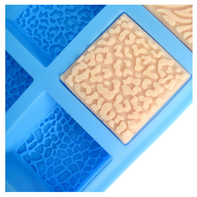 MHC hochwertige maßgeschneiderte Lebensmittelqualität 3d handgefertigte Rechteck Silikon Seife Form