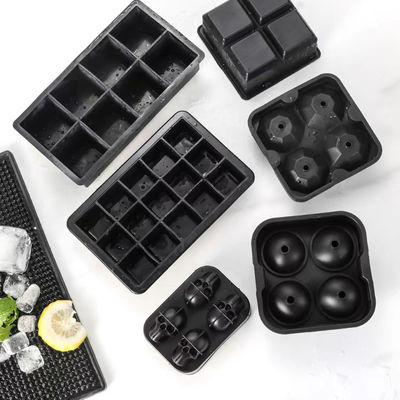 MHC Flexible Silikon Eiswürfel Tray für die Anpassung Karton Größe Portable Ice Ball Maker
