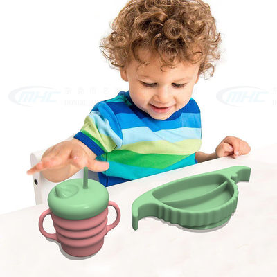 MHC Baby Fütterung Flasche kostenlos Neugeborene Entwöhnung Selbst Notwendigkeiten Kinder Baby LED Fütterung offene Tassen
