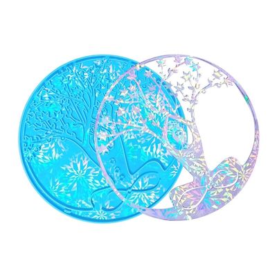 MHC Holographic Diy Harz Formen Wandhängen Dekor, Luxus Silikon Kunst Harz Formen