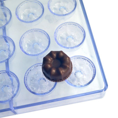 MHC Lebensmittel-Silikon-Schokoladen-Formen Handgefertigte 3D-Harde Kunststoff-Polycarbonat-Schokoladen-Formen