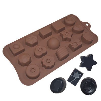 MHC Lebensmittelqualität Weihnachtsstil 3D Silikon Schokoladenform Großhandel BPA-frei